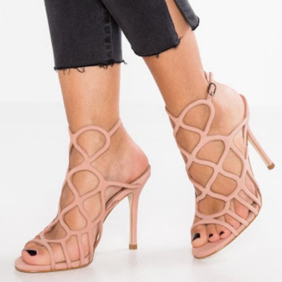 Steve Madden Shoes - STEVE MADDEN Leather Heeled Sandals